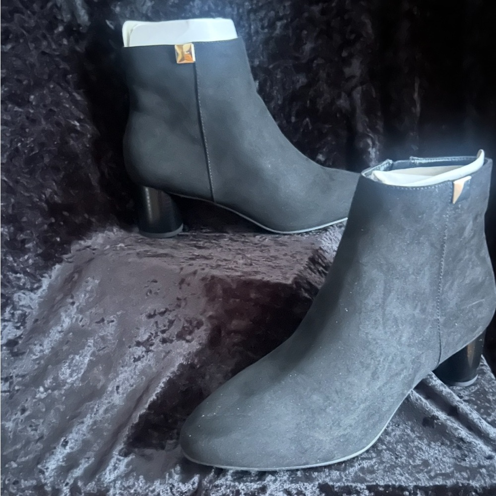 Elegant Black Alfani Women Ankle Boots